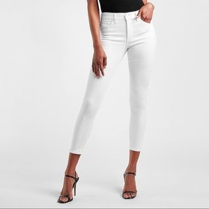 Express White Skinny Jeans